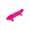 Скейт детский пенни борд, скейтборд для детей со светящимися колесами Profi MS0459-1 Розовый