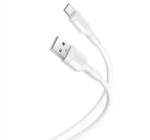 Кабель для зарядки и синхронизации USB XO NB212 USB - Type-C 1М Белый