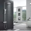 Душовий настінний гарнітур WanFan, душова стаціонарна система у ванній кімнаті верхній душ Білого кольору