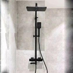 Душова гарнітура люкс якості 3в1 WanFan душова лійка, стаціонарний душ, кран, холодна та гаряча вода