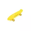 Скейт детский пенни борд, скейтборд для детей со светящимися колесами Profi MS0459-1 Желтый