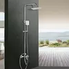 Душевой гарнитур скрытого монтажа 3в1 WanFan душевая система стационарный душ кран хром