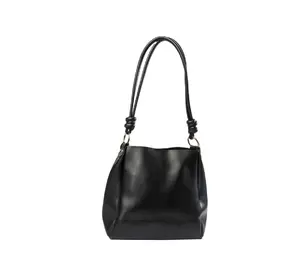 Сумка жіноча на плече стильна, повсякденна універсальна жіноча сумка-тоут, Чорний