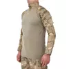 Сорочка чоловіча тактична бойова з довгим рукавом, футболка армійська для військових та армії ЗСУ, Хакі M