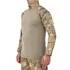 Сорочка чоловіча тактична бойова з довгим рукавом, футболка армійська для військових та армії ЗСУ, Хакі M