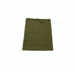 Мужской теплый зимний снуд бафф для военных хаки, армейский флисовый шарф снуд зеленого цвета для зсу