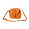 Сумка женская через плечо из качественной искусственной кожи, стильная сумочка, Оранжевый