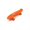 Скейт детский пенни борд, скейтборд для детей со светящимися колесами Profi MS0459-1 Оранжевый