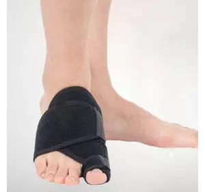 Бандаж при вальгусній деформації великого пальця нічний універсальний на ПРАВУ ногу Orthopoint HV-10