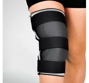 Бандаж на коліно після артроскопії Orthopoint REF-106 роз'ємний наколінник з ременями на липучках Розмір M