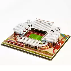 Стадіон Манчестер Юнайтед. Величезні 3D пазли "Old Trafford" Тривимірний конструктор-головоломка.