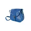 Сумка жіноча через плече з якісної штучної шкіри, стильна сумочка, Синій