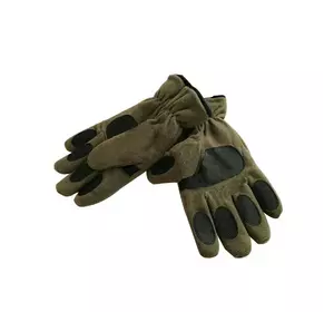 Военные двухслойные теплые  флисовые перчатки для военных, армейские перчатки цвета чорний, военные рукавички