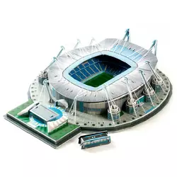Стадіон Манчестер Сіті. Величезні 3D пазли "Etihad Stadium" Тривимірний конструктор-головоломка.