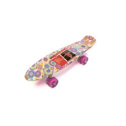 Скейт пенни борд, скейтборд Profi МS0749-13_3 со светящимися колесами алюминиевая подвеска