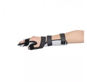 Термопластичная антиспастическая шина на ПРАВУЮ руку Orthopoint SL-902, ортез для кисти руки, Размер S