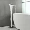 Змішувач для ванни кран лійка WanFan кран, холодна і гаряча вода Білий-хром