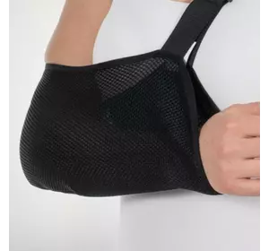 Бандаж косынка для поддержки руки при переломе Orthopoint SL-01F сетчатый, повязка для руки на гипс Размер L