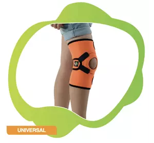 Детский наколенник неопреновый с силиконовым кольцом Orthopoint ERSA-201-KDS бандаж на колено для детей