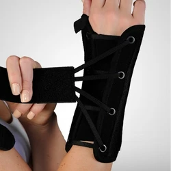 Бандаж на запястья и большой палец на шнуровке для ПРАВОЙ руки Orthopoint REF-604, Размер S/M