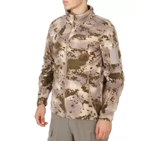 Теплая флисовая армейская кофта, тактическая кофта для военных зсу зеленого цвета, камуфляж размер XL