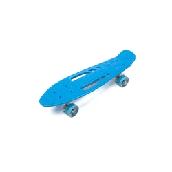 Скейт дитячий пенні борд, скейтборд для дітей зі світними колесами Profi MS0459-1 Синій