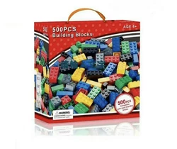 Конструктор для детей 500 кубиков детский конструктор