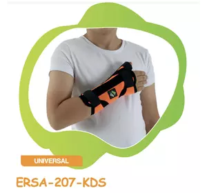 Бандаж детский неопреновый для фиксации запястья и большого пальца Orthopoint ERSA-207-KDS универсальный