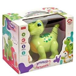 Відеоогляд! Інтерактивна іграшка динозавр. Динозавр танцює і грає в вікторину.