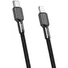 USB Кабель XO NB183A 20W Type-C - Lightning 1М 45pc, кабель для зарядки телефона, Черный