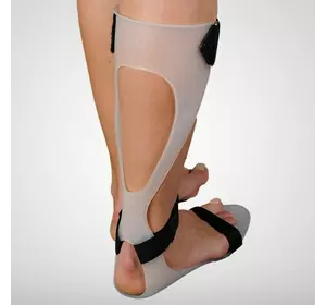 Поддерживающий ортез на голеностоп при падающей стопе, жесткий на ПРАВУЮ ногу Orthopoint SL-903, Размер S