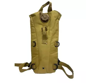 Гідратор для армії Camel Bag Water Bag, тактична сумка-резервуар (мішок) для води на 2,5 л Бежевий