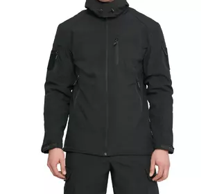 Мужская тактическая курточка с 6 карманами Single Sword Мультикам Soft Shell Турция Софтшел размер S
