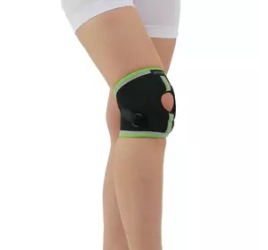Бандаж для поддержки подколенных сухожилий, наколенник, ортез на колено с открытой коленной чашечкой, Размер S