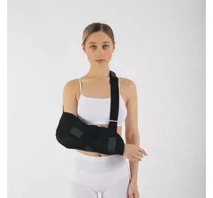 Бандаж косинка для підтримки руки під час перелому, пов'язка на ліктьовий суглоб Розмір S